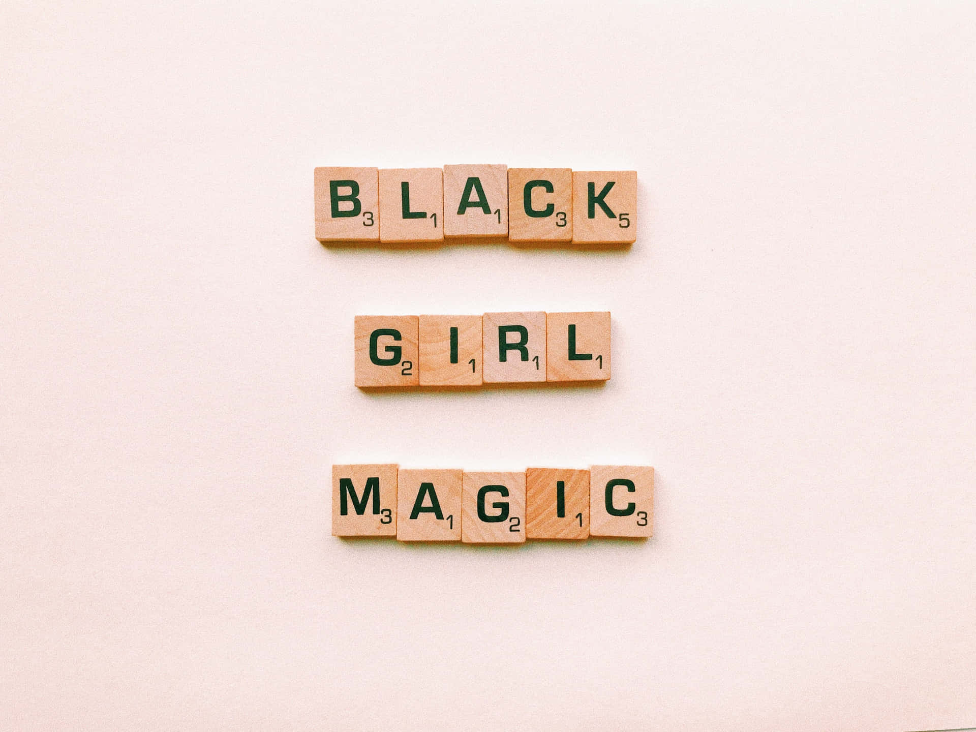 Black Girl Magic 桌布