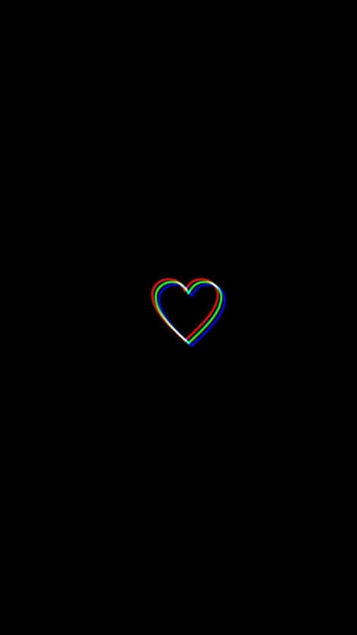 Black Heart iPhone 桌布