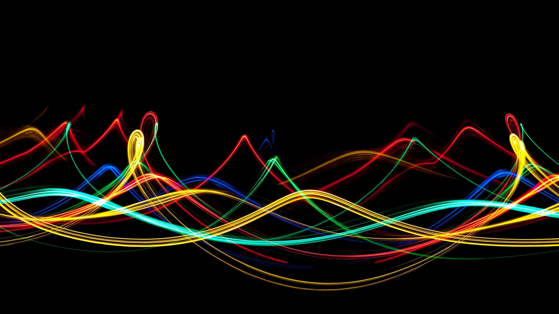 Black Neon HD 桌布