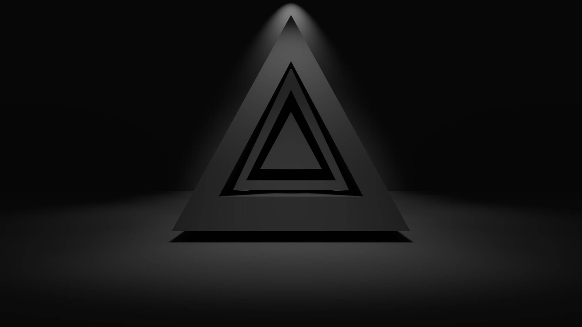 Black Pyramid 桌布
