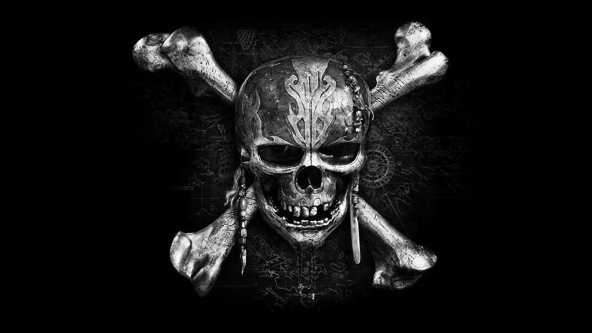 Black Skeleton 桌布