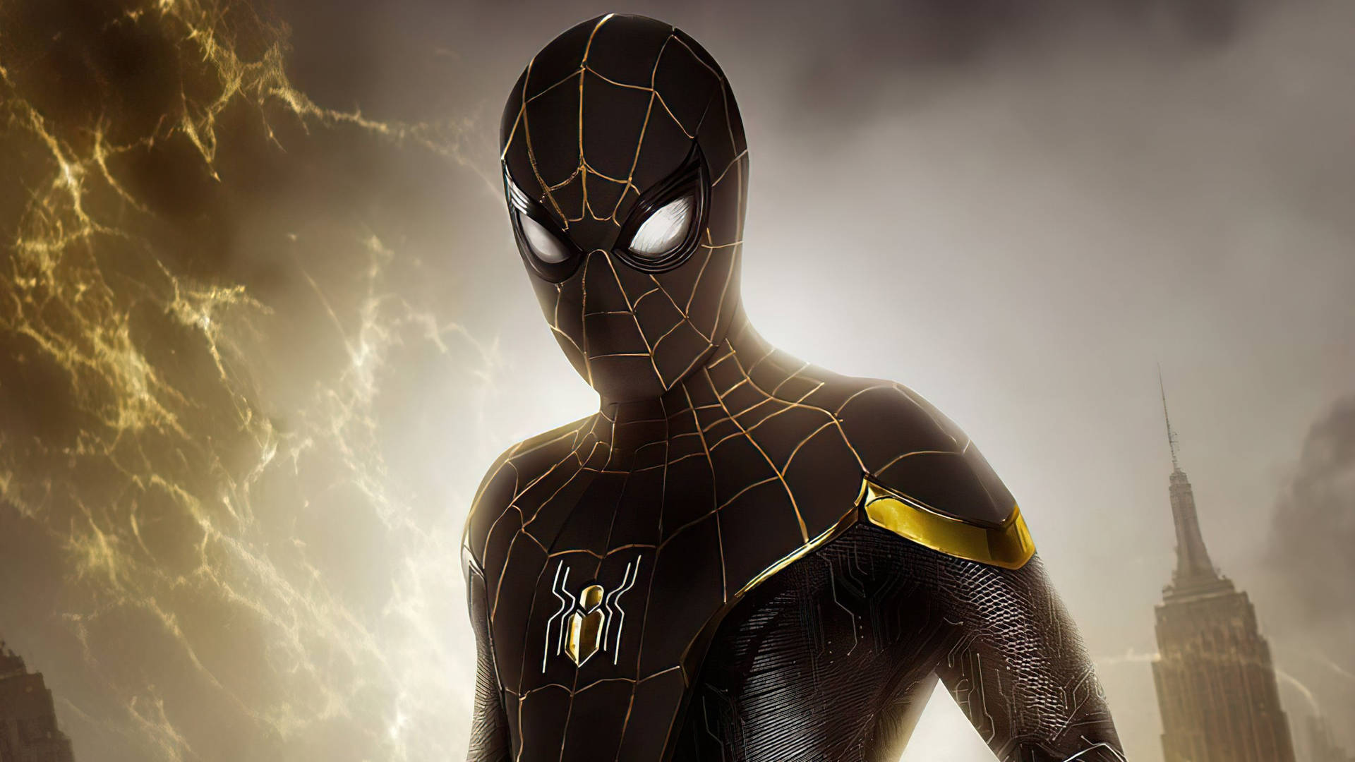 Black Spiderman 桌布