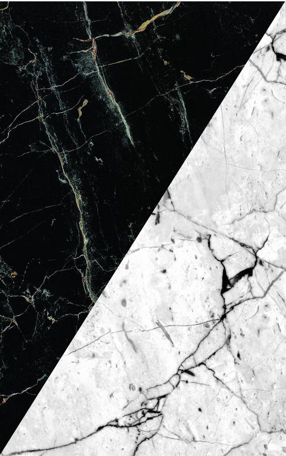 Black White Marble iPhone 桌布