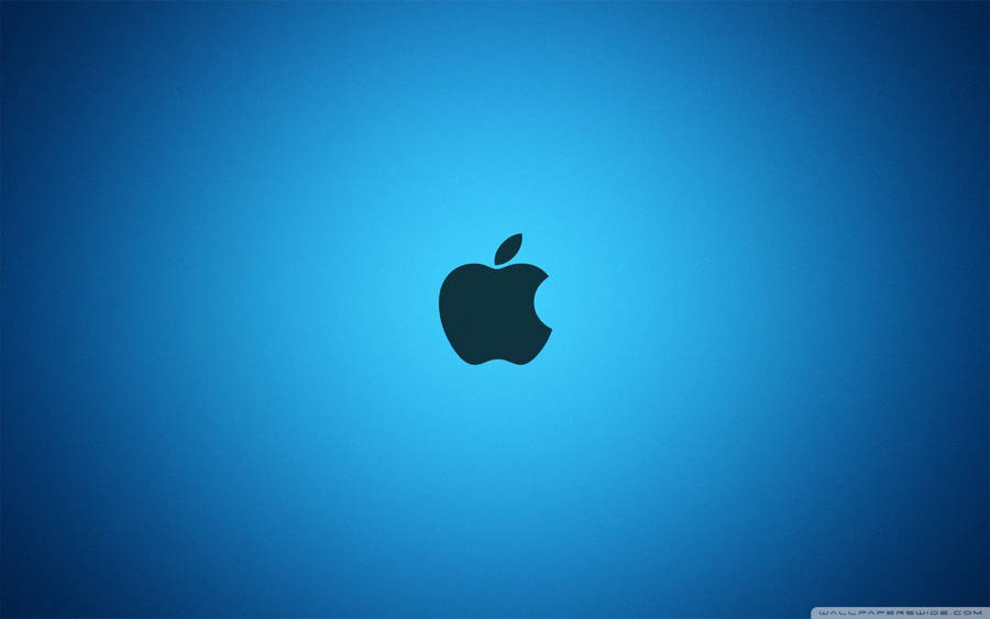 Blue Apple Logo 桌布