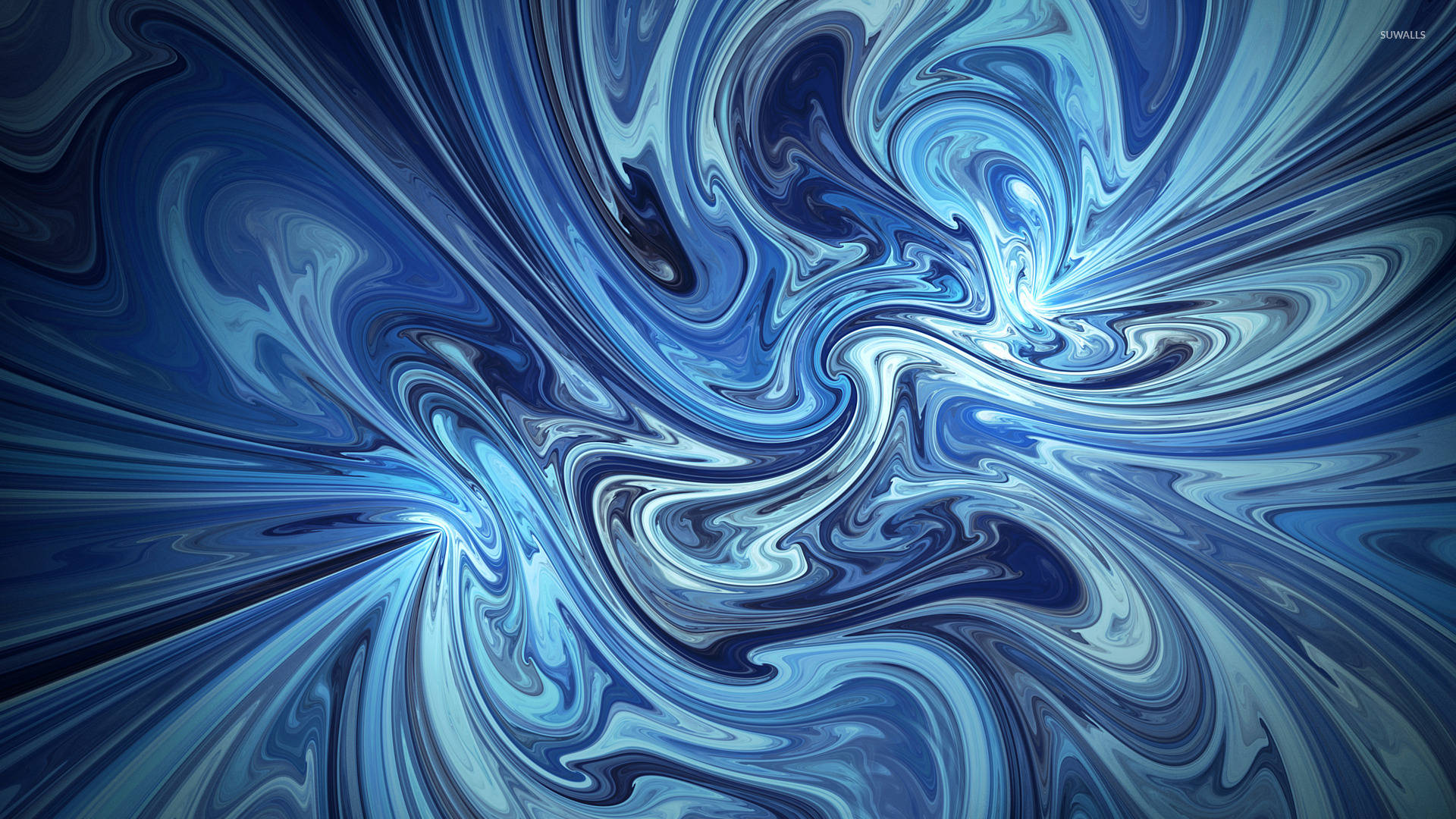 Blue Art 桌布