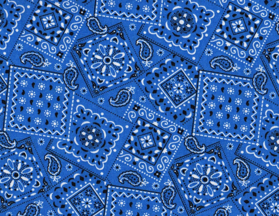 Blue Bandana 桌布