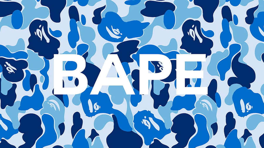 Blue Bape Camo 桌布