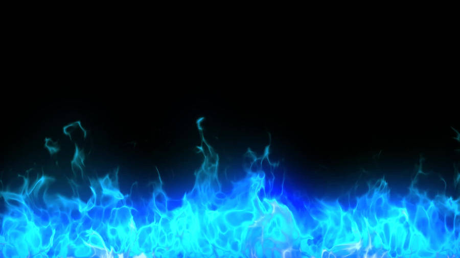 Blue Flames 桌布