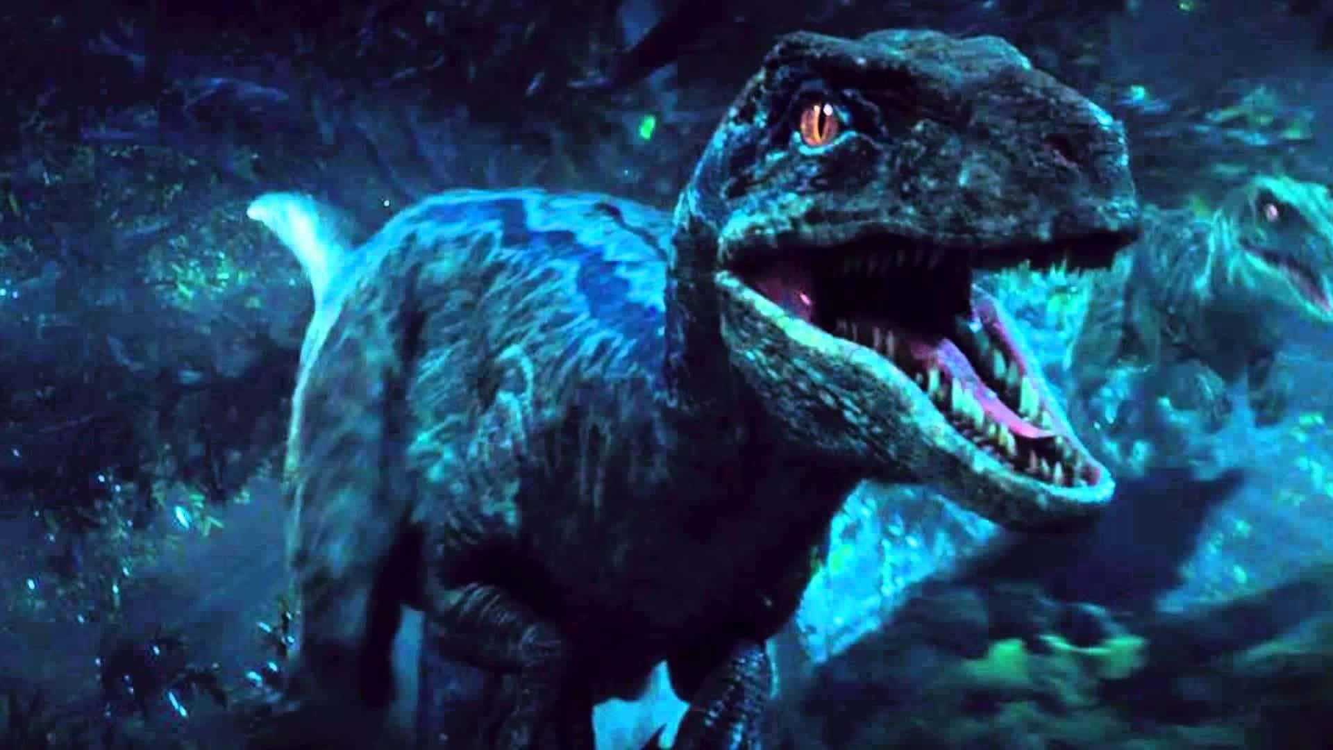 Blue Jurassic World 桌布