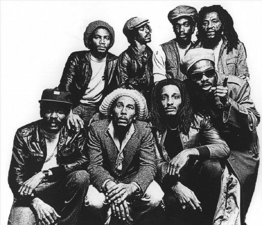 Bob Marley And The Wailers 桌布
