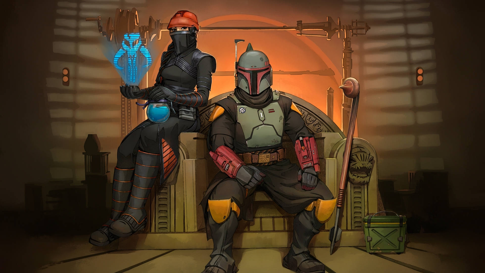 TV Show The Book of Boba Fett Star Wars HD Wallpaper | Background Image