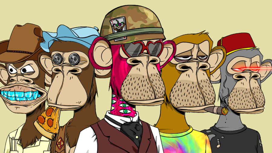 Bored Ape Yacht Club 桌布