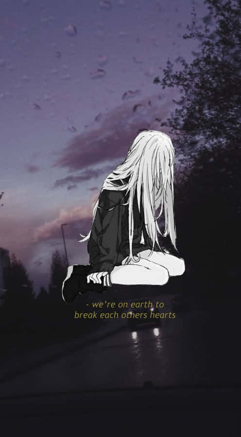 Broken Heart Anime 桌布