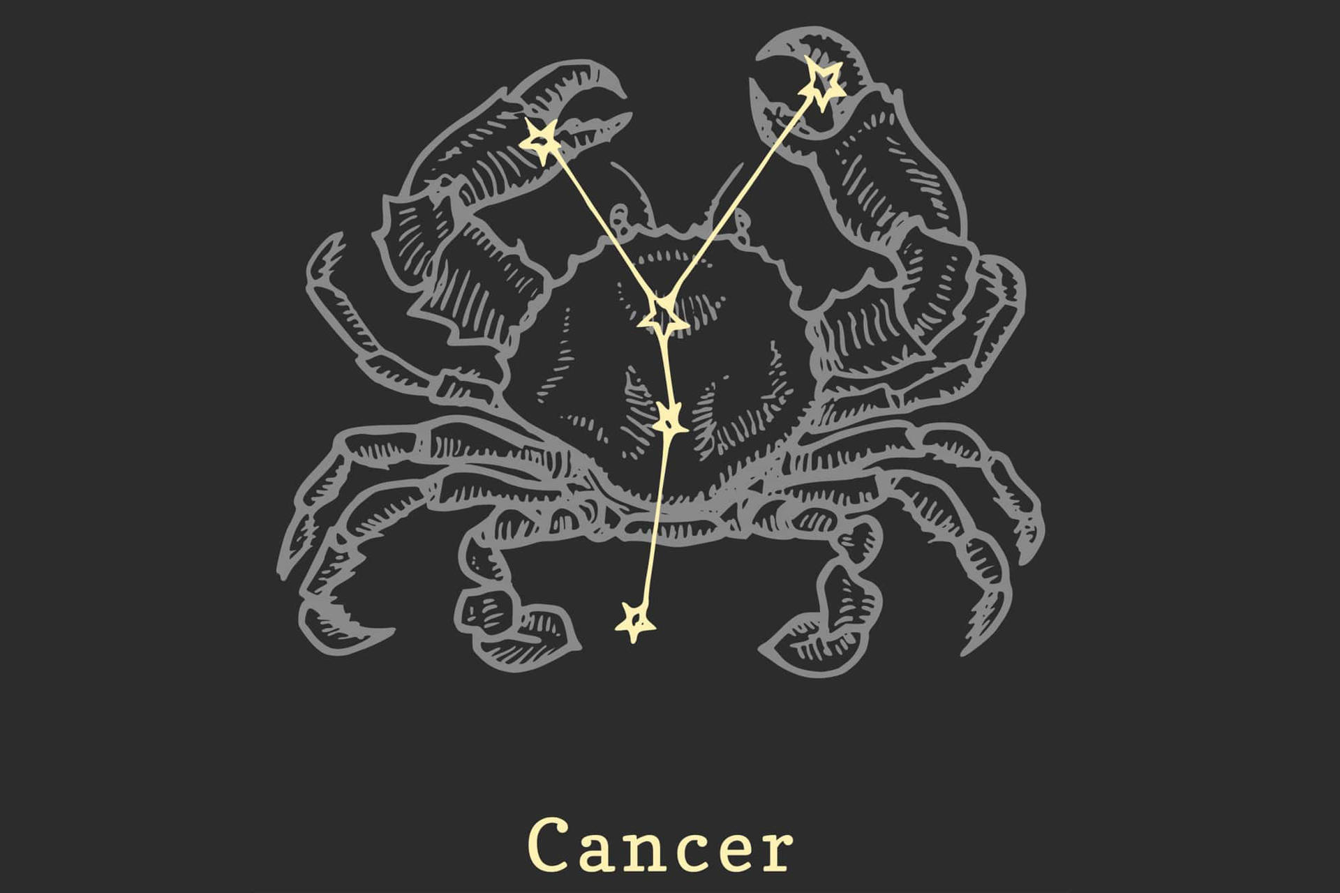 Cancer Zodiac 桌布
