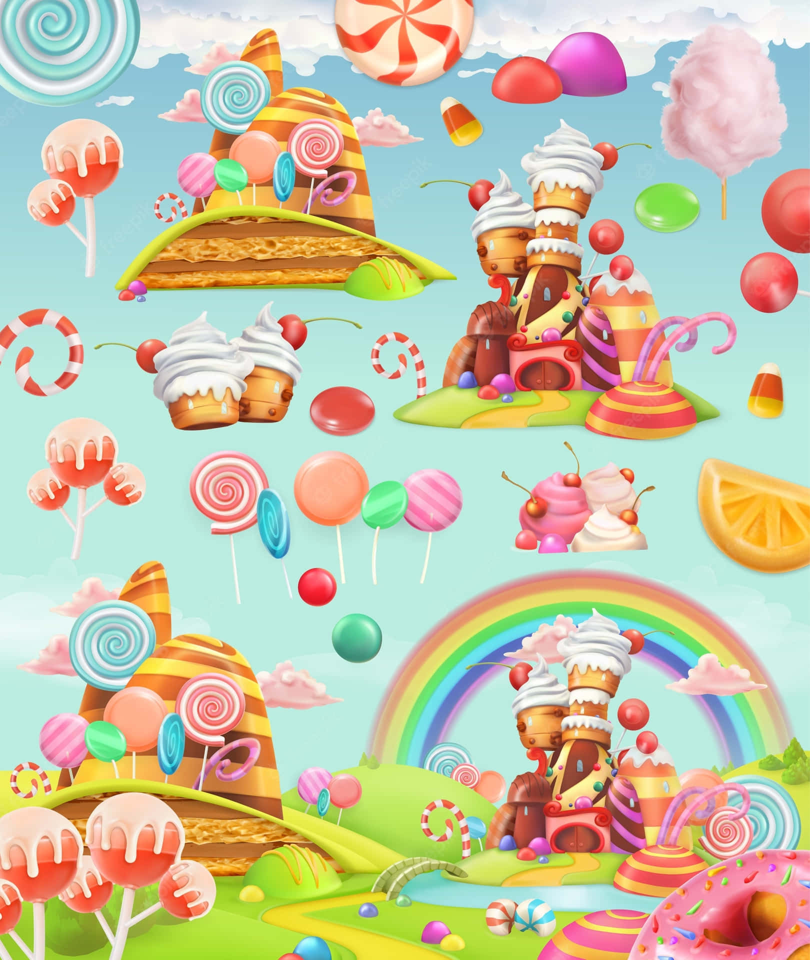 Candy Land 桌布