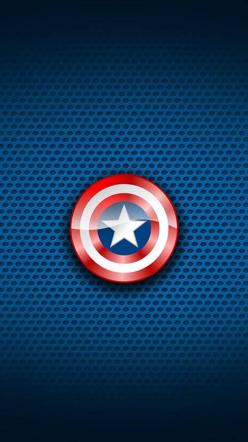 Captain America Shield iPhone 桌布