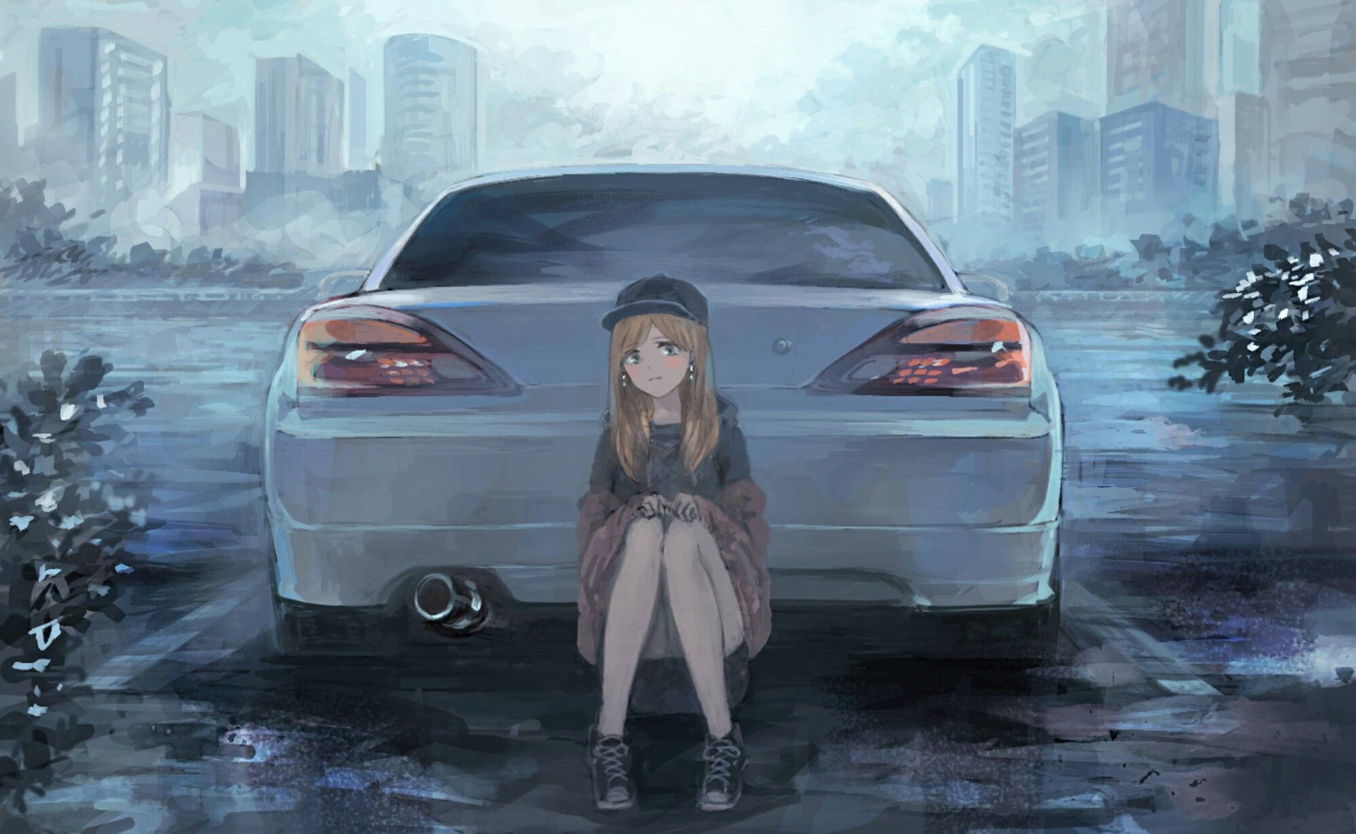 Car Anime 桌布
