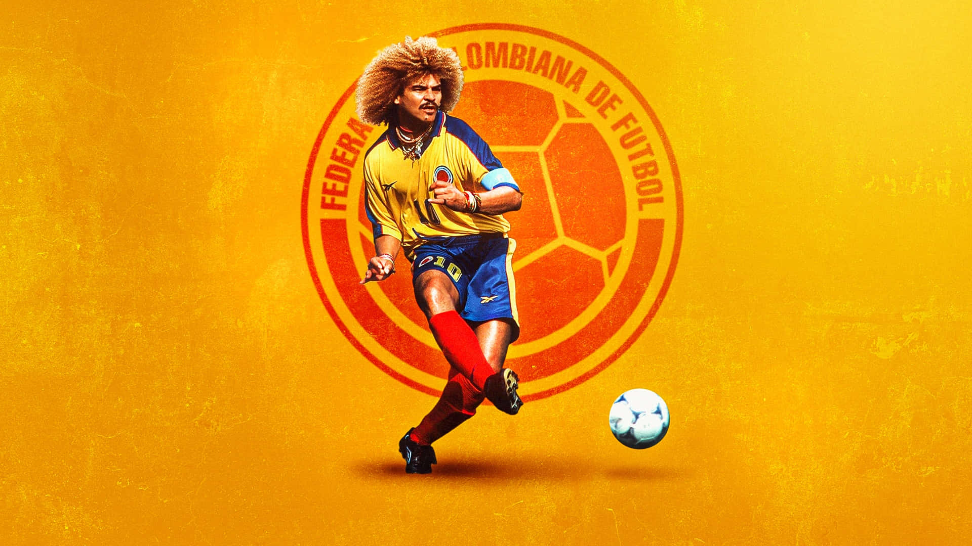 Carlos Valderrama 桌布