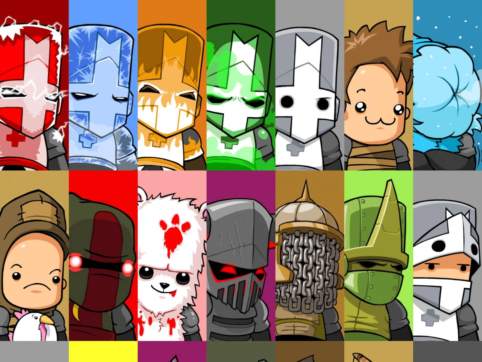 Castle crashers 桌布