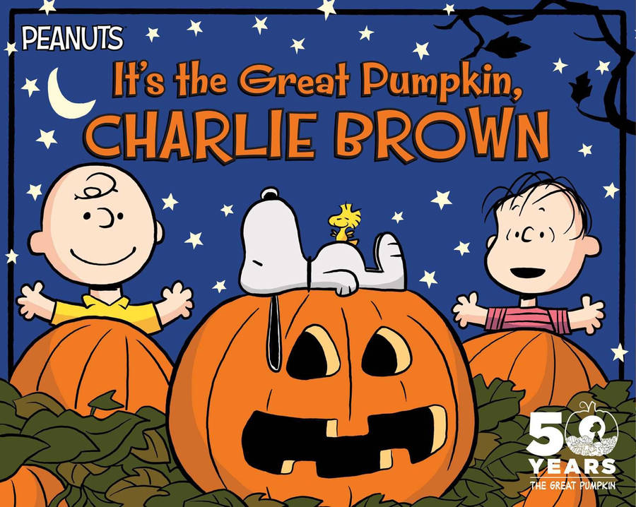 Charlie Brown Halloween 桌布