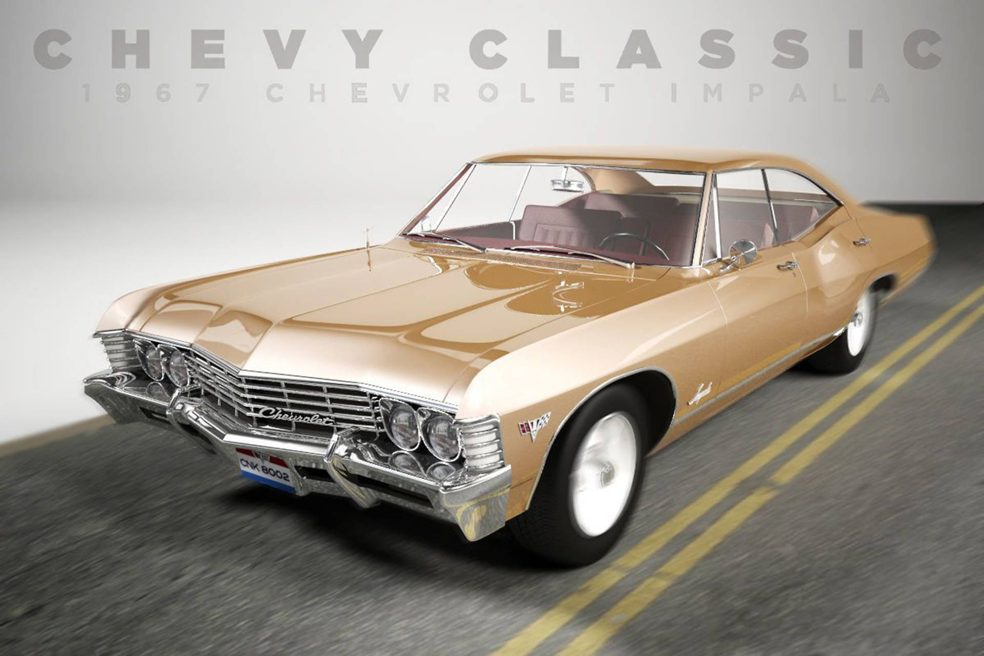 Chevrolet Impala 1967 桌布