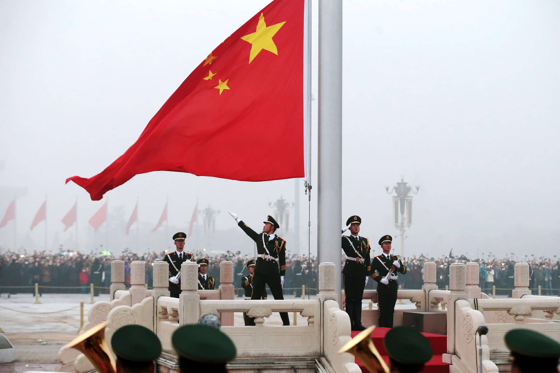 China flag 桌布