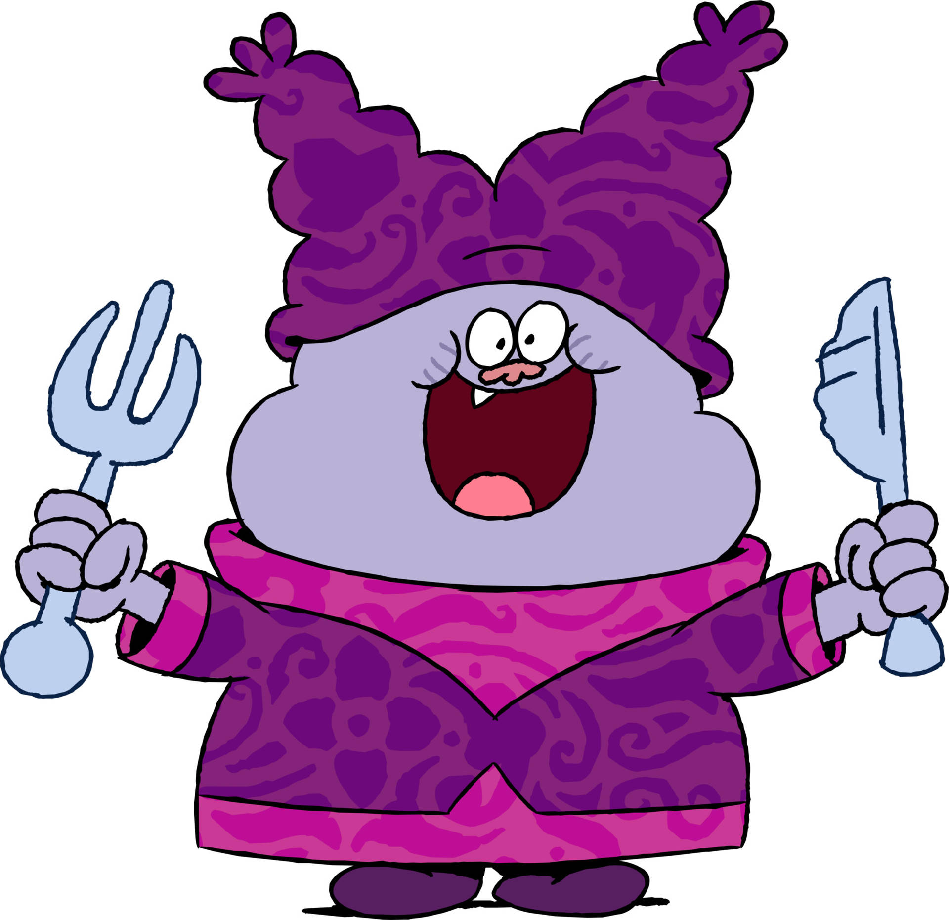 Chowder Cartoon 桌布