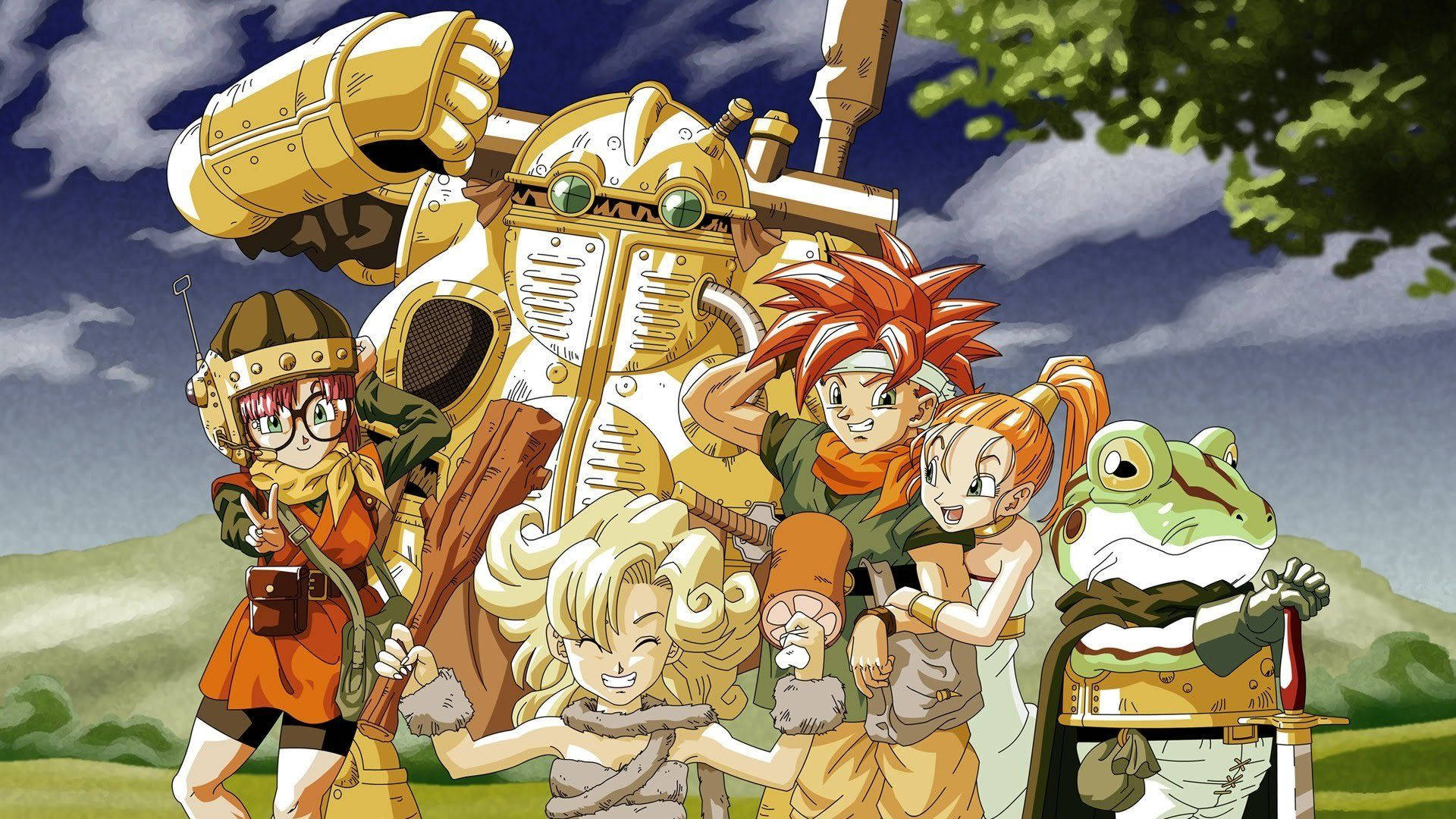 1920x1080 Game's cast. Wallpaper from Chrono Trigger