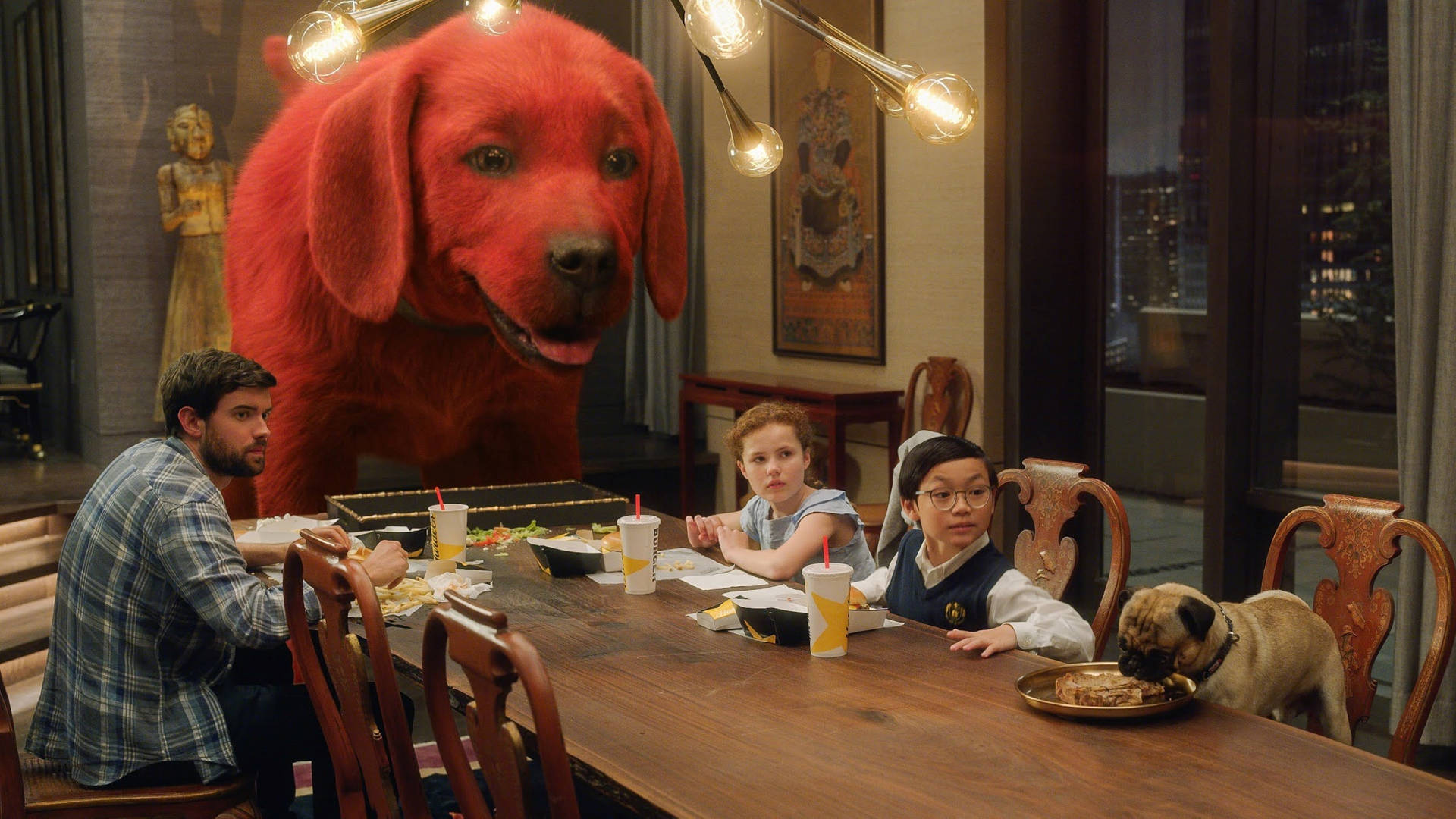 Clifford the big red dog 桌布