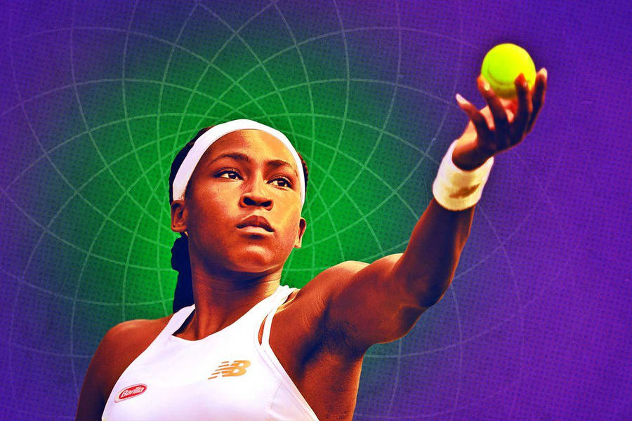 Coco Gauff 桌布