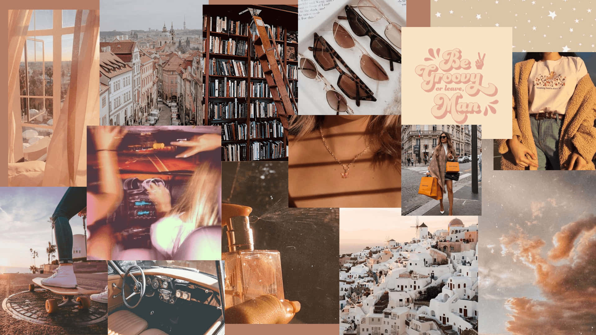 Collage Aesthetic Desktop 桌布