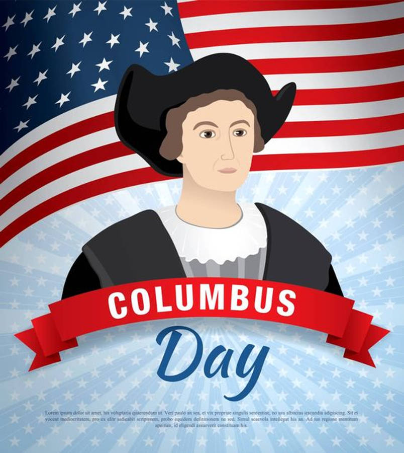 Columbus Day 桌布