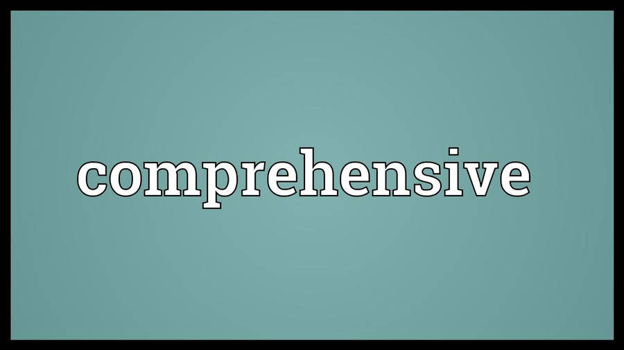 Comprehensive 桌布