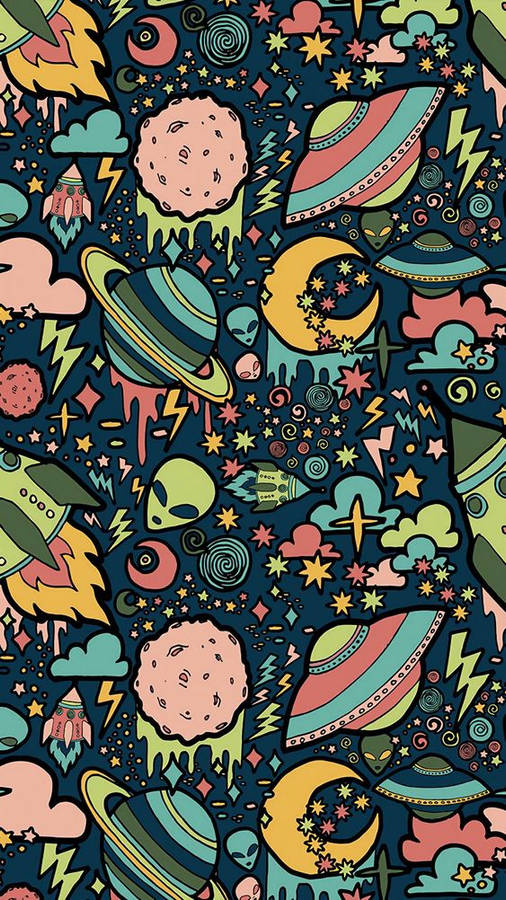 Cool Alien 桌布