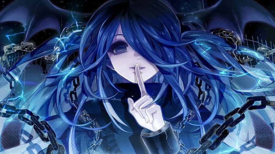 Cool Anime Blue 桌布