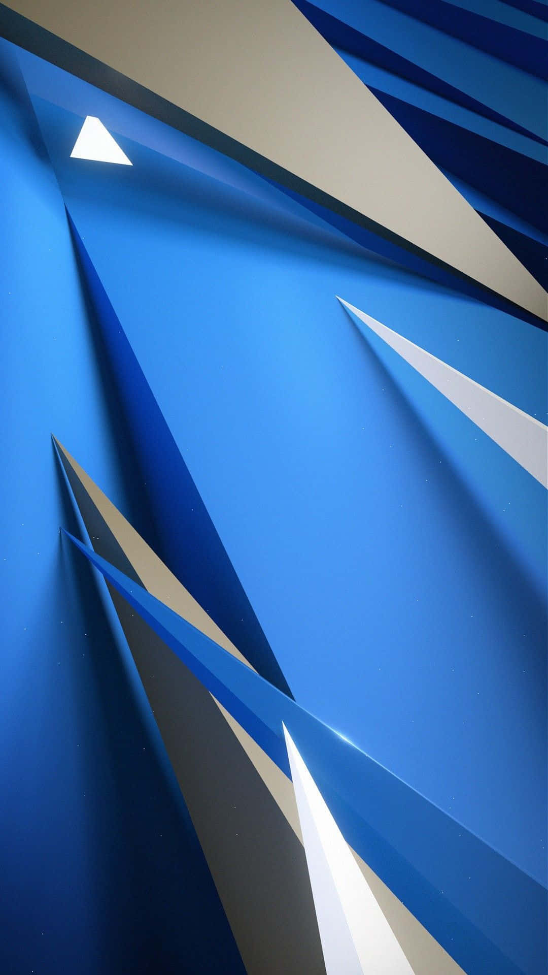 Cool Blue Abstract iPhone 桌布