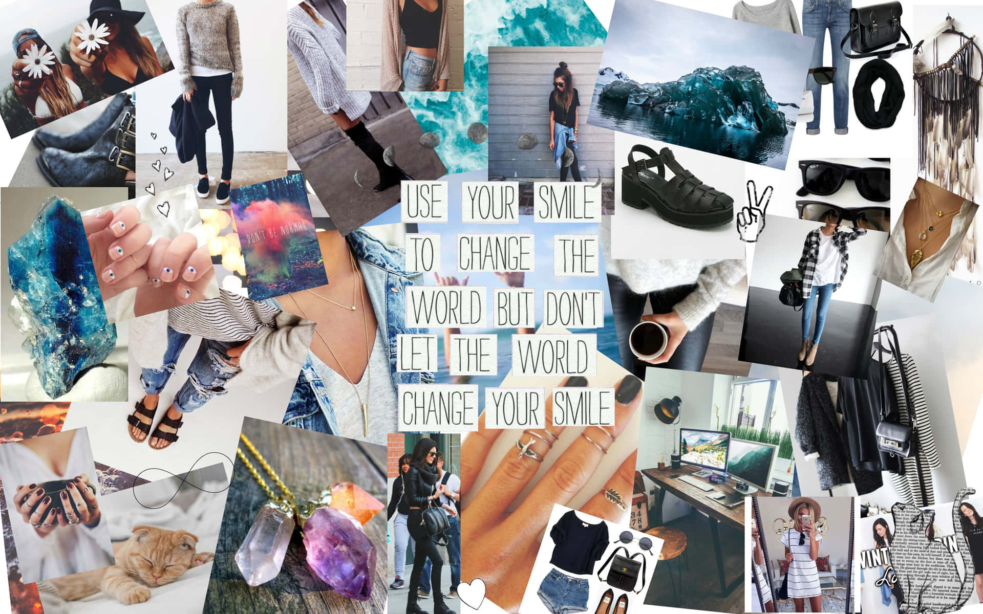 Cool Collage 桌布