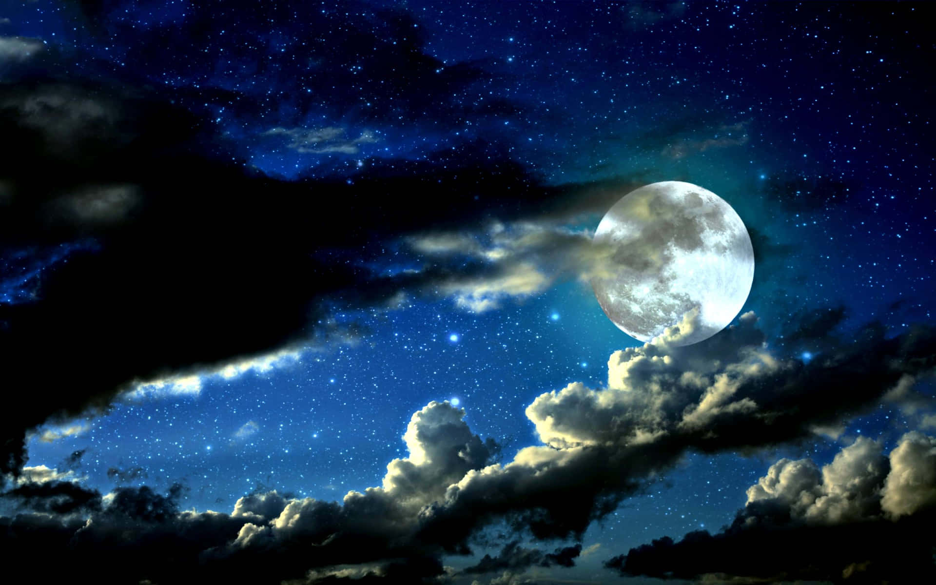 Cool Moon 桌布