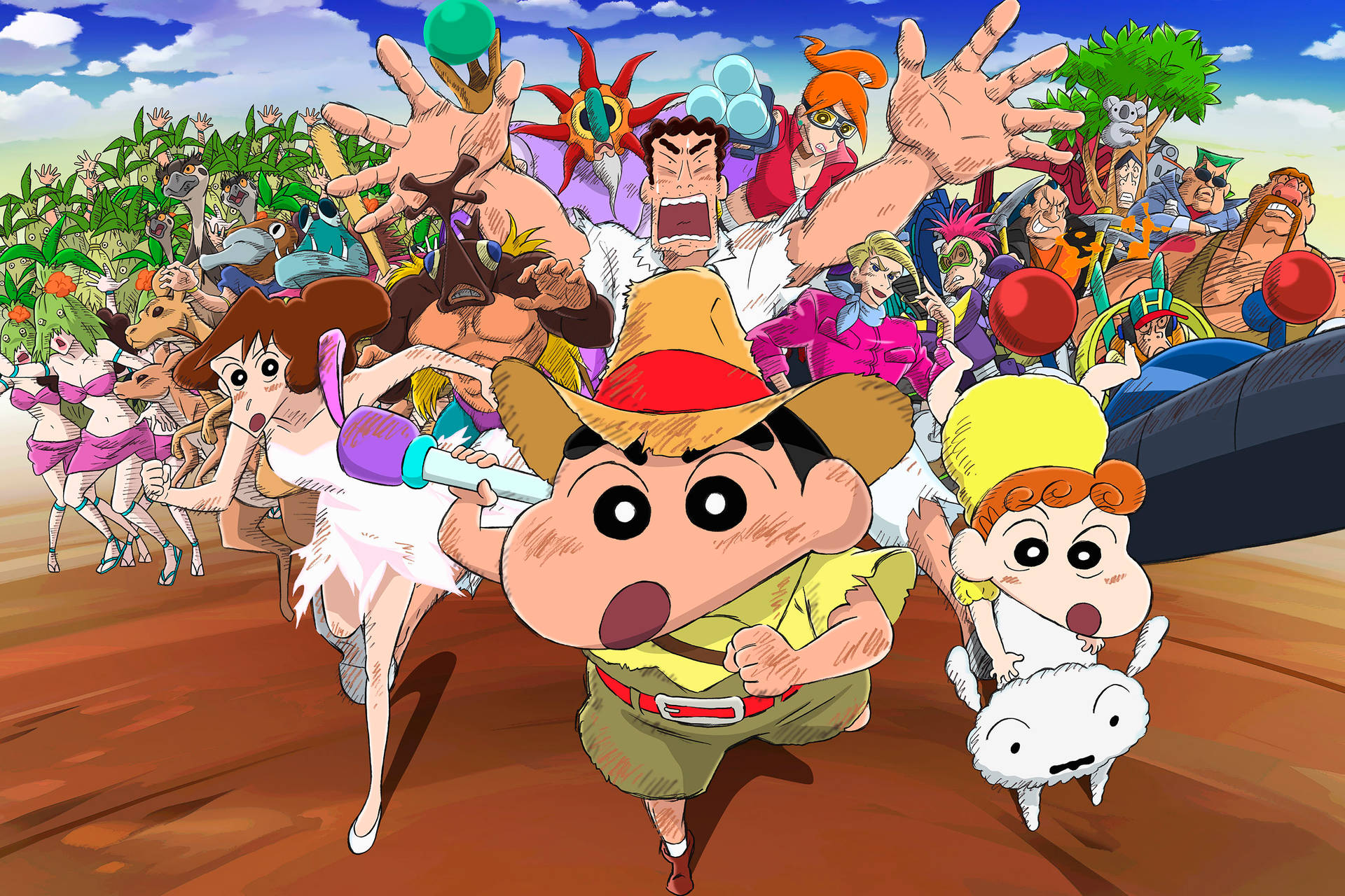 Crayon Shin Chan 桌布
