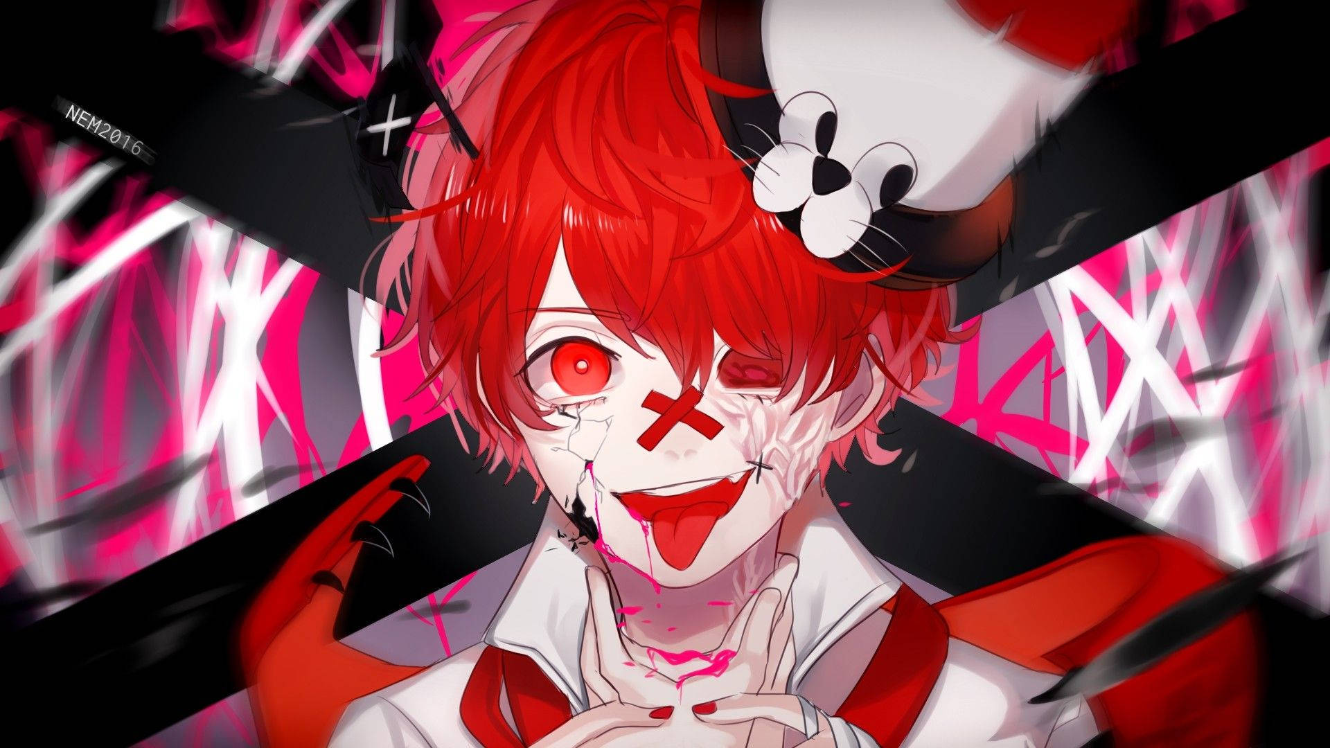 Crazy Anime Boy 桌布