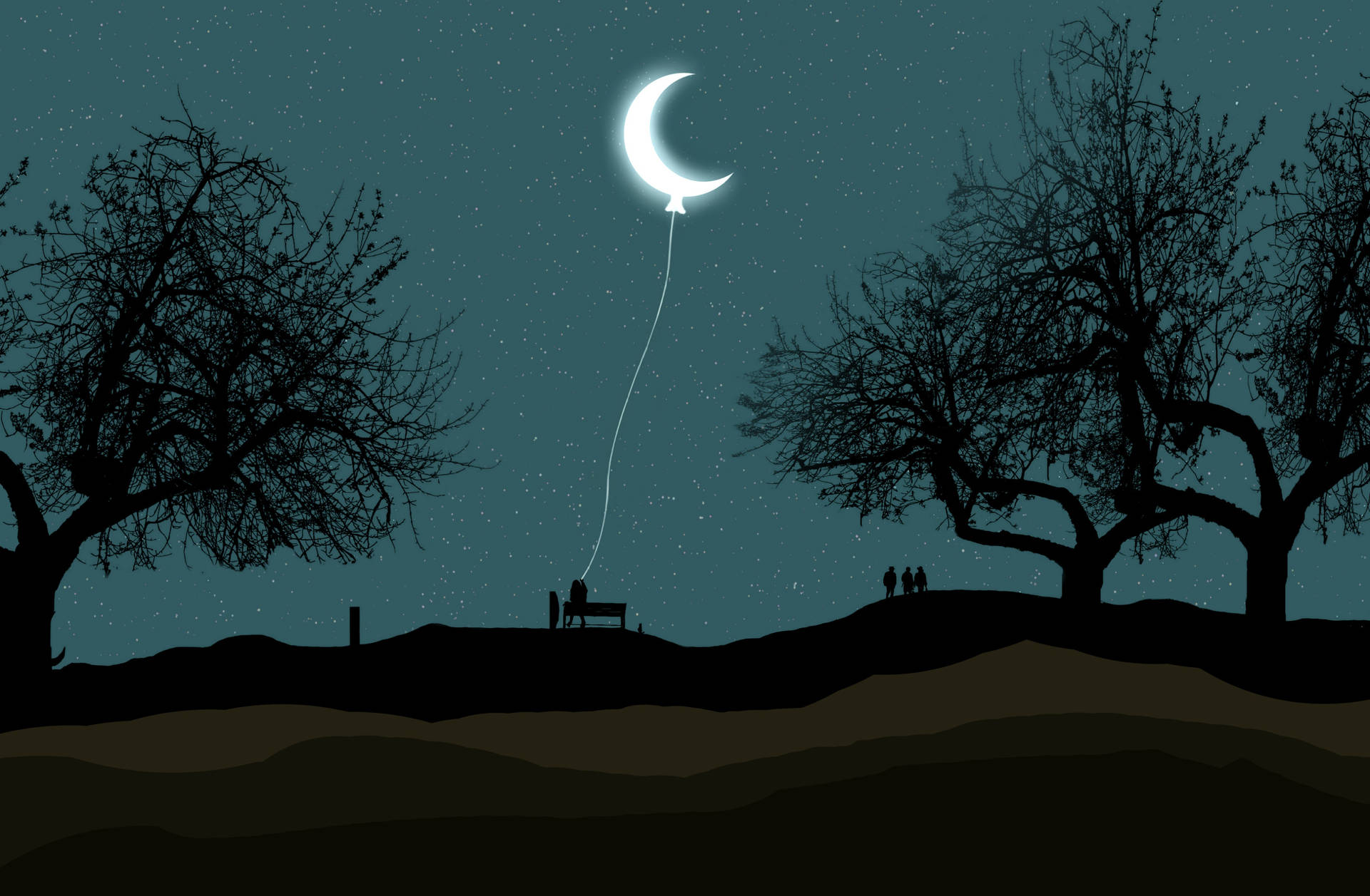 Crescent Moon 桌布