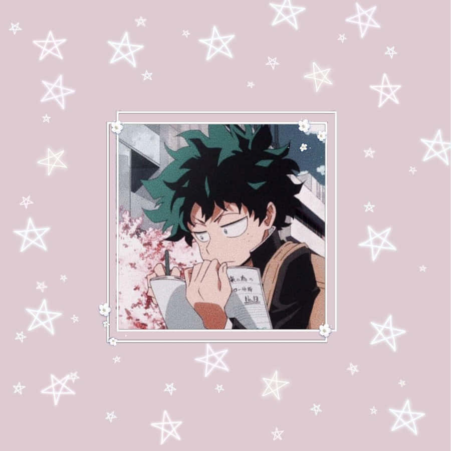 Cute Aesthetic Deku 桌布