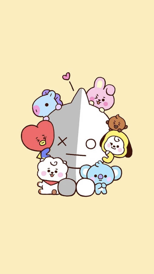 Cute Bt21 桌布