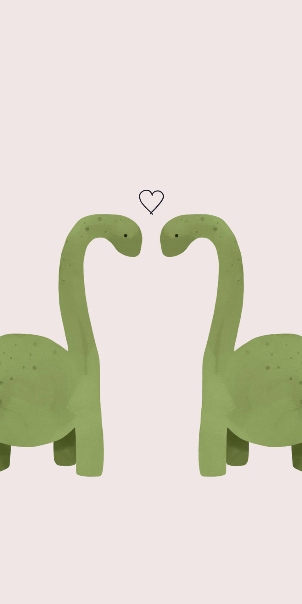 Cute Dinosaur iPhone 桌布
