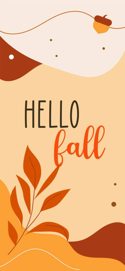 Cute Fall Phone 桌布