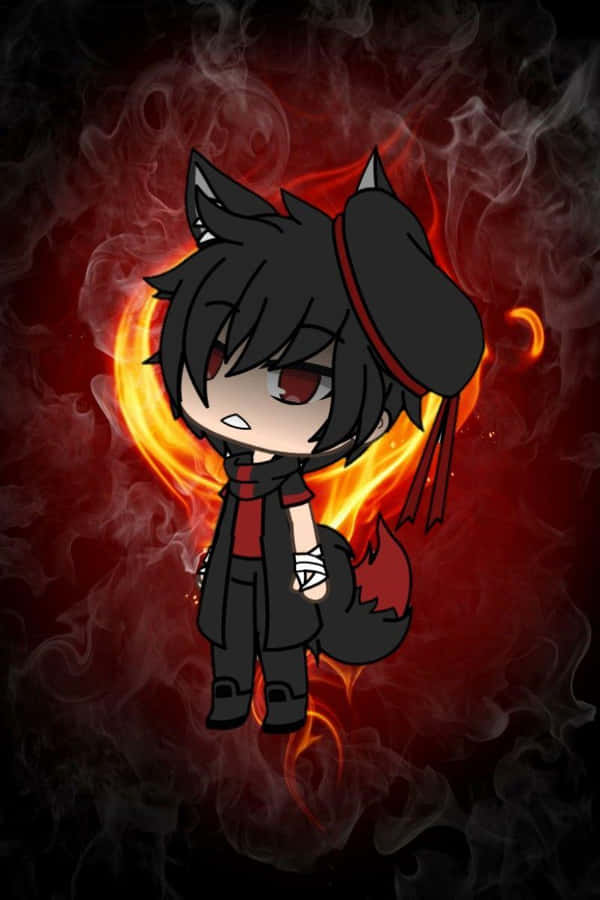 Cute Gacha Life Boy 桌布