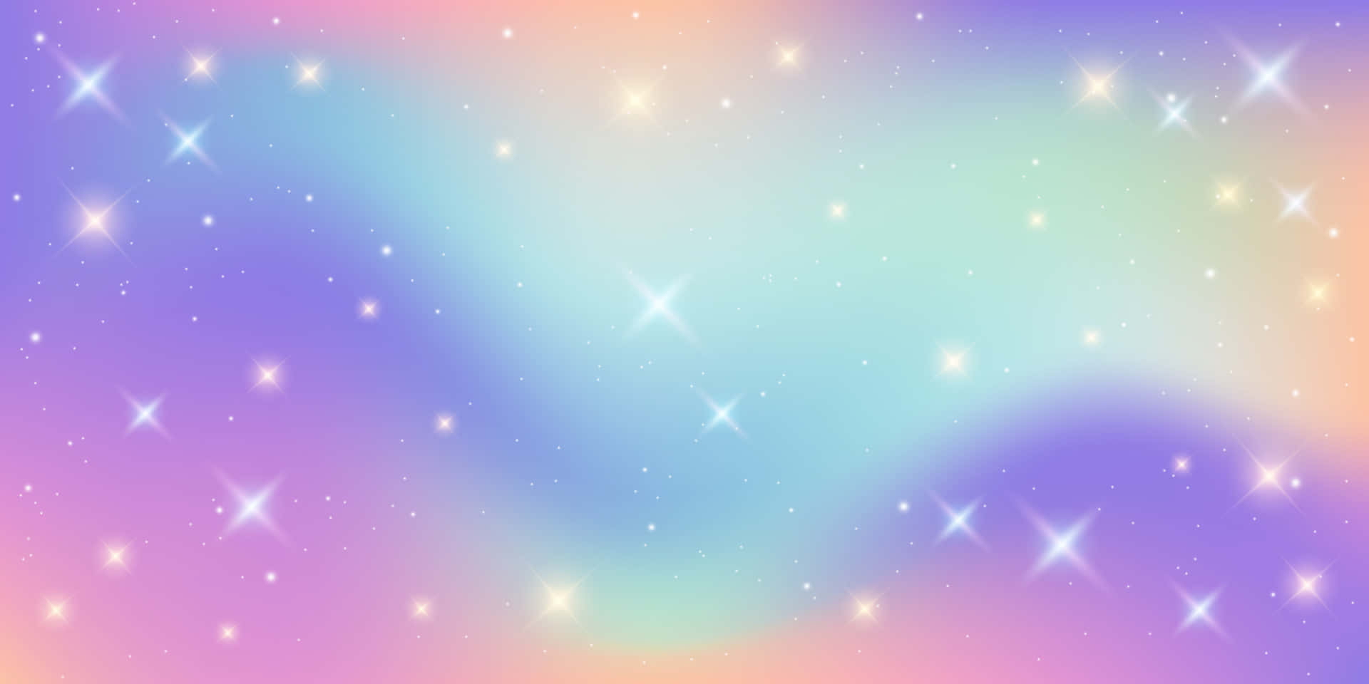 Cute Rainbow Pastel 桌布