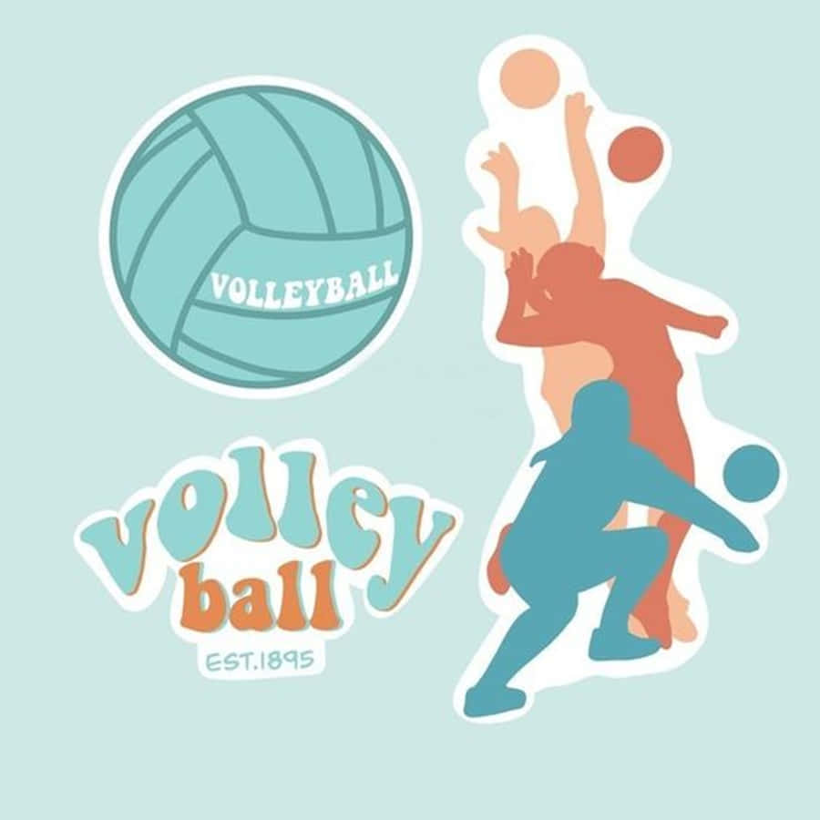 Cute Volleyball 桌布