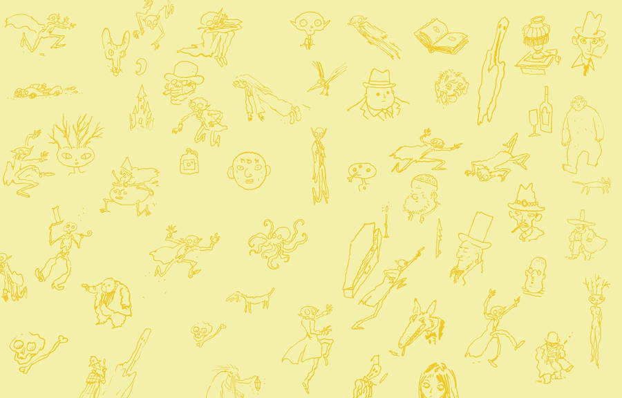 Cute Yellow 桌布