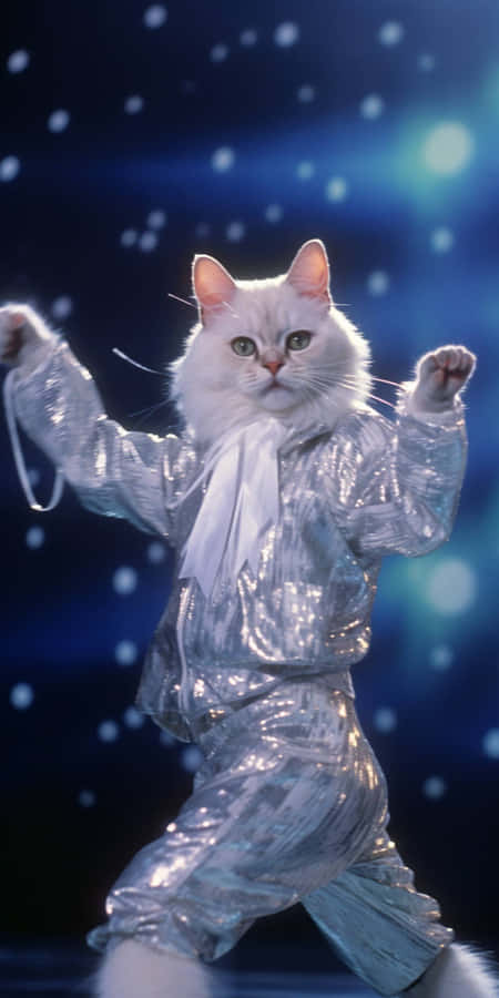 Dancing Cat 桌布